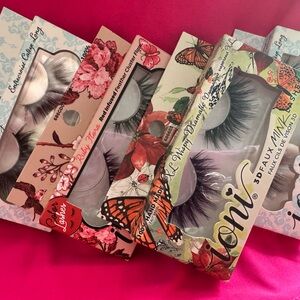 4 pack Assorted Faux Mink Eyelashes Set